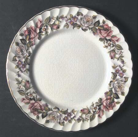 Harmony Rose Salad Plate
