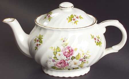 Harmony Rose Teapot & Lid