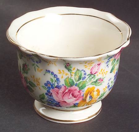 Rosalynde (Old, No Globe Stamp) Mini Open Sugar Bowl
