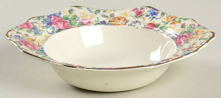 Rosalynde (Old, No Globe Stamp) Round Butter No Lid