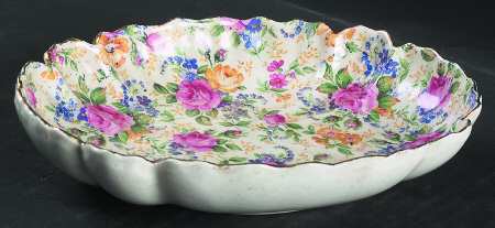 Rosalynde (Old, No Globe Stamp) Open Candy Dish