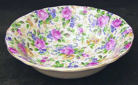 Rosalynde (Old, No Globe Stamp) Coupe Cereal Bowl