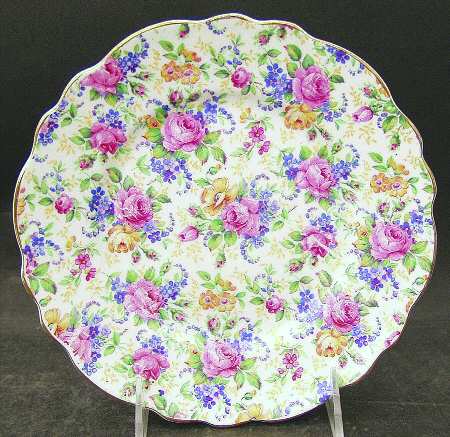 Rosalynde (Old, No Globe Stamp) Salad Plate