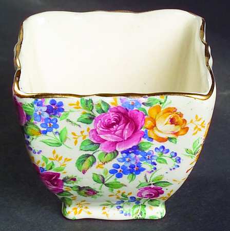 Rosalynde (Old, No Globe Stamp) Open Sugar Bowl