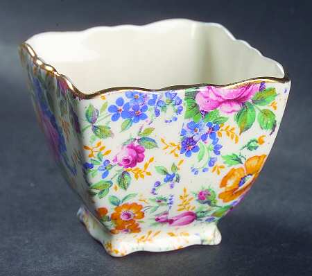 Rosalynde (Old, No Globe Stamp) Mini Open Sugar Bowl