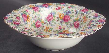 Rosalynde (Old, No Globe Stamp) Large Fruit Bowl