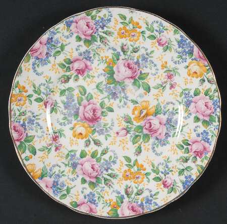 Rosalynde (Old, No Globe Stamp) Bread & Butter Plate