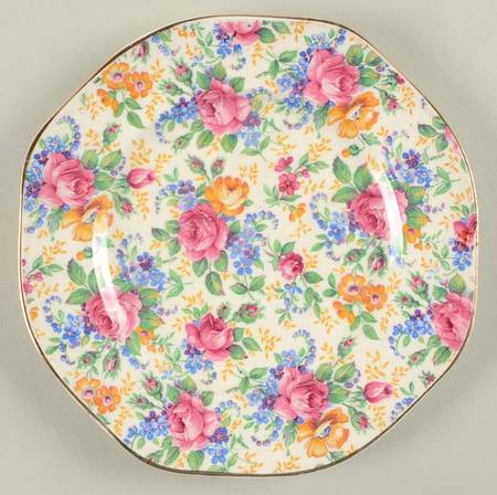 Rosalynde (Old, No Globe Stamp) Bread & Butter Plate