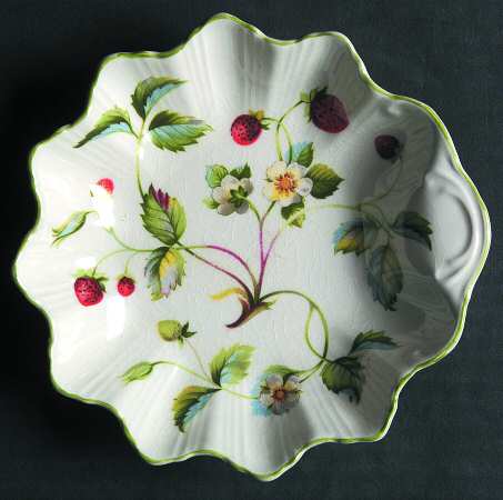 Strawberry (Green Trim, Butterflies) Bon Bon