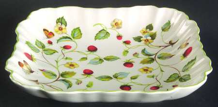 Strawberry (Green Trim, Butterflies) Bon Bon