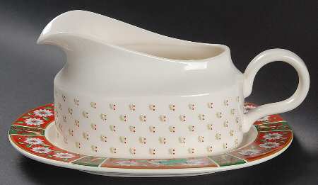 Charlton Hall Gravy Boat & Underplate/Relish