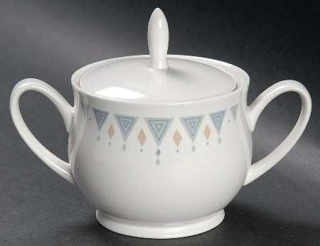 Coliseum Sugar Bowl & Lid