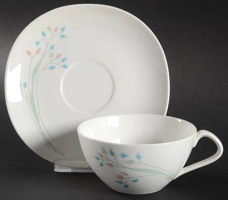 Danbury Flat Cup & Saucer Set
