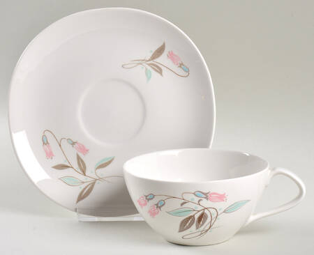 Fanwood Flat Cup & Saucer Set