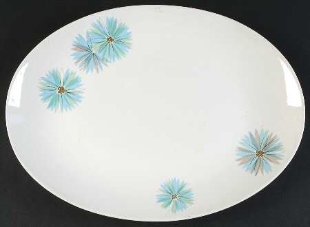 Gay Dawn 14" Oval Serving Platter
