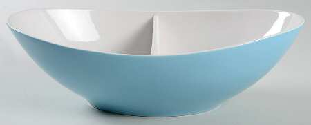 Gay Dawn 11" Oval Divided Vegetable Bowl