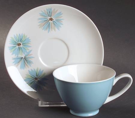 Gay Dawn Footed Cup & Saucer Set