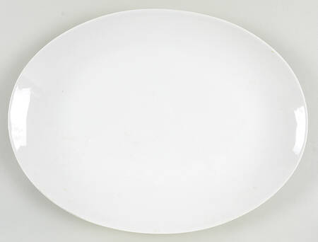 Glacier (No Trim) 14" Oval Serving Platter