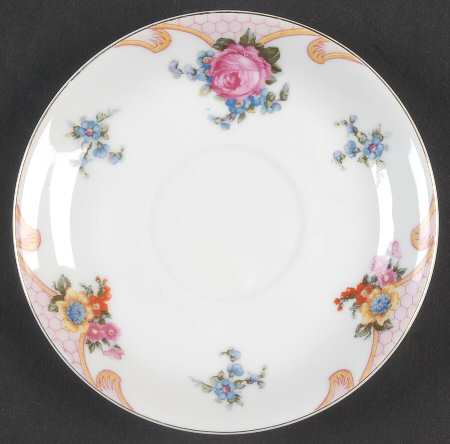 Bridal Rose Saucer