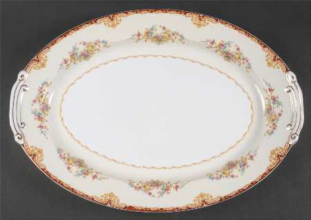 Dudley 16" Oval Serving Platter by Kongo