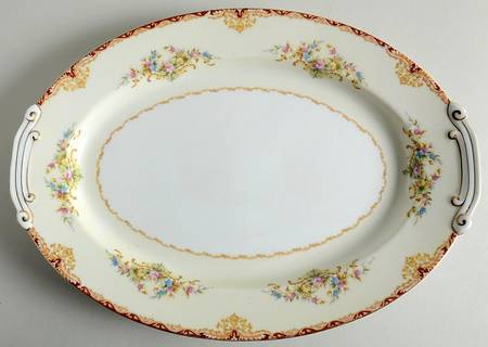 Dudley 13" Oval Serving Platter by Kongo