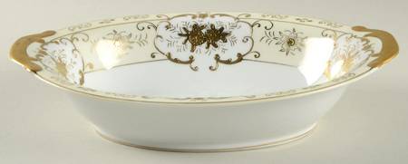 KON1 10" Oval Vegetable Bowl