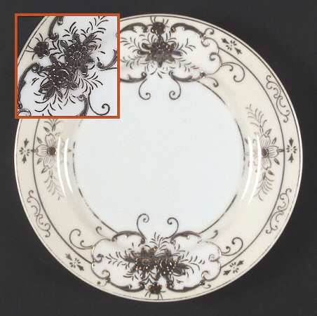 KON1 Bread & Butter Plate by Kongo