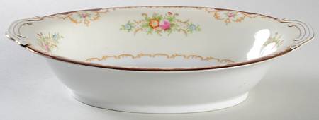 KON10 10" Oval Vegetable Bowl