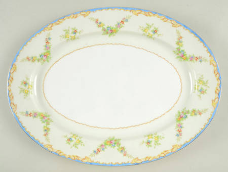 KON15 16" Oval Serving Platter