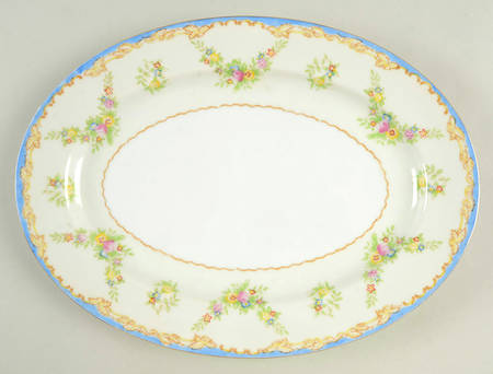 KON15 12" Oval Serving Platter