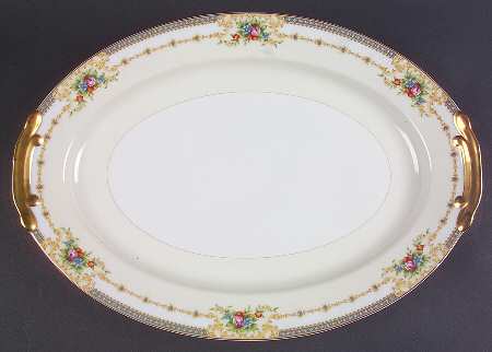 KON16 16" Oval Serving Platter