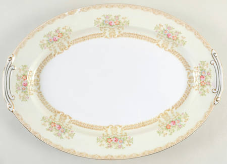 KON17 16" Oval Serving Platter
