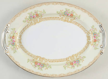 KON17 12" Oval Serving Platter