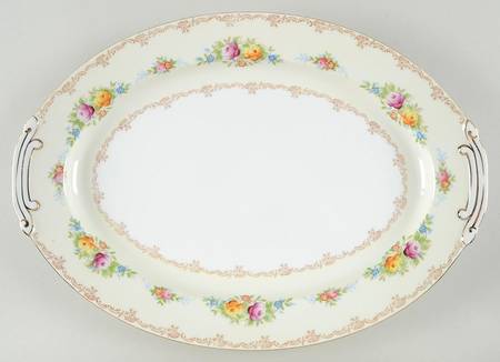 KON19 16" Oval Serving Platter