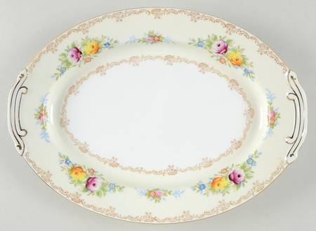 KON19 12" Oval Serving Platter