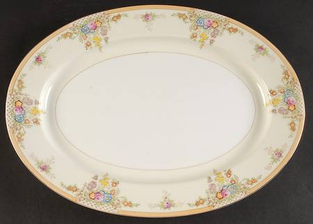 KON2 16" Oval Serving Platter