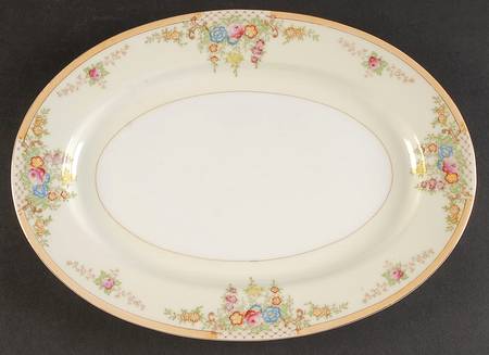 KON2 12" Oval Serving Platter