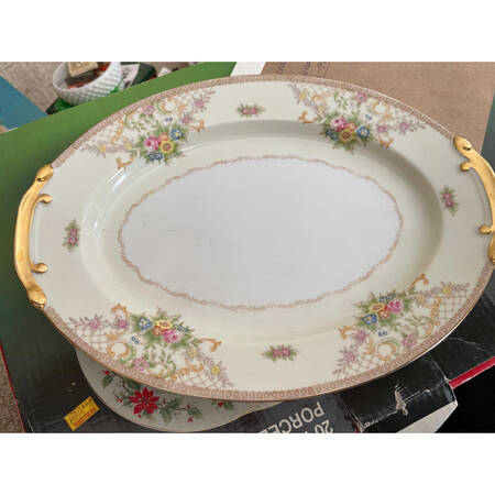 KON22 14" Oval Serving Platter
