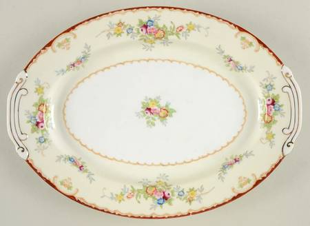 KON31 12" Oval Serving Platter by Kongo