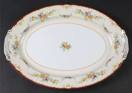 KON31 16" Oval Serving Platter