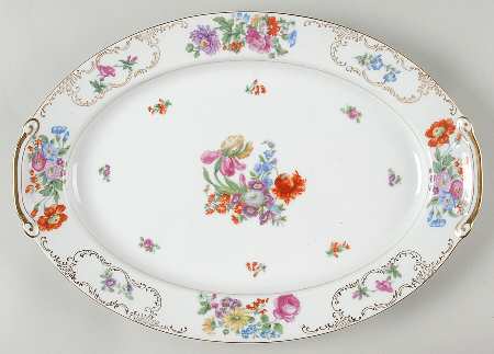 KON33 16" Oval Serving Platter