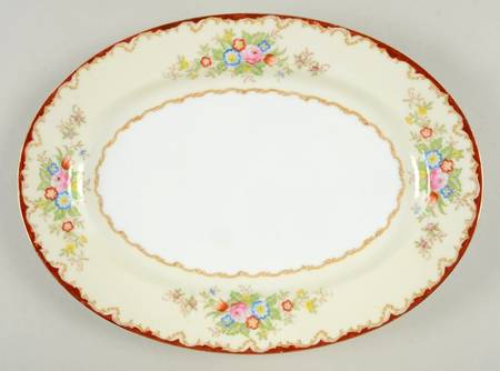 KON37 (JAPAN) 12" Oval Serving Platter