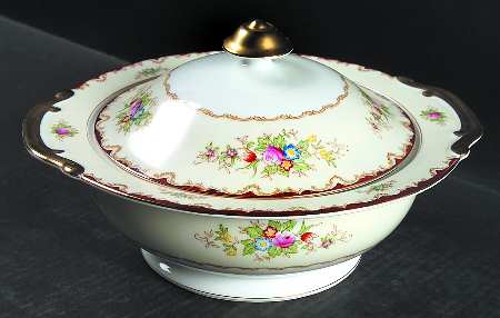 KON37 (JAPAN) Round Covered Vegetable