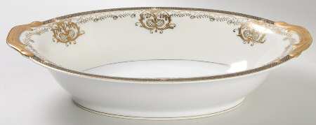 KON39 10" Oval Vegetable Bowl