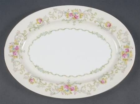 KON4 12" Oval Serving Platter