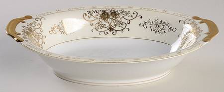 9" Oval Vegetable Bowl