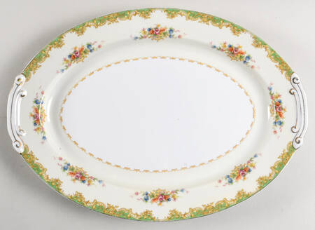 KON42 16" Oval Serving Platter