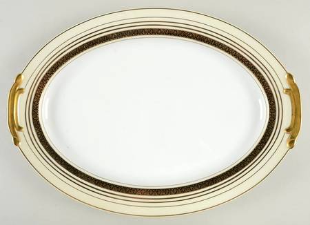 KON43 16" Oval Serving Platter