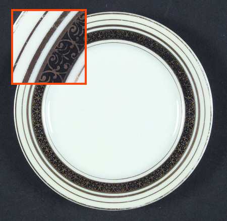 KON43 Bread & Butter Plate by Kongo