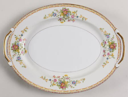 KON45 11" Oval Serving Platter